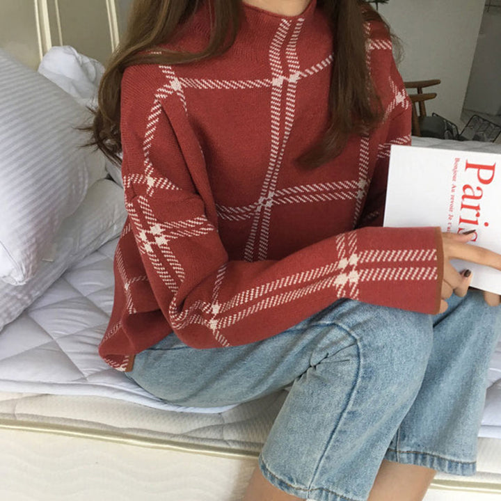 Grid Lounge Sweater - Vedlit