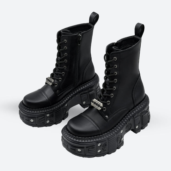 Grunge Ankle Boots - Vedlit