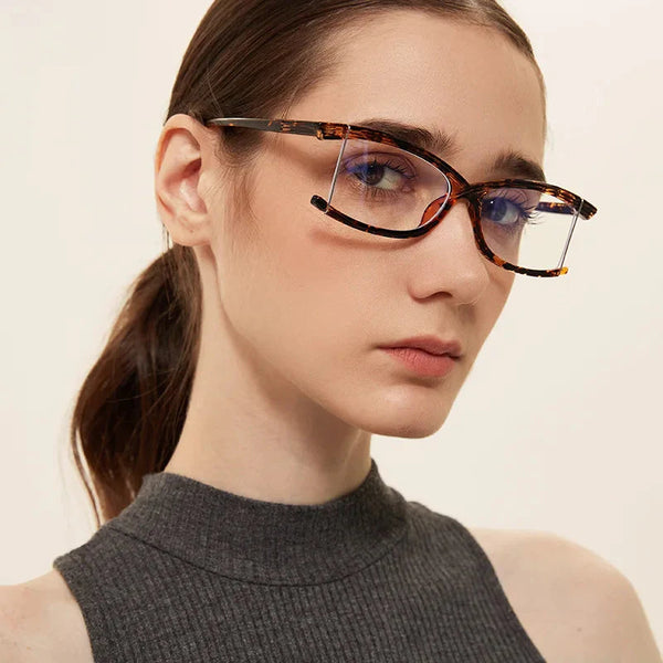 Half Frame Sunglasses - Vedlit