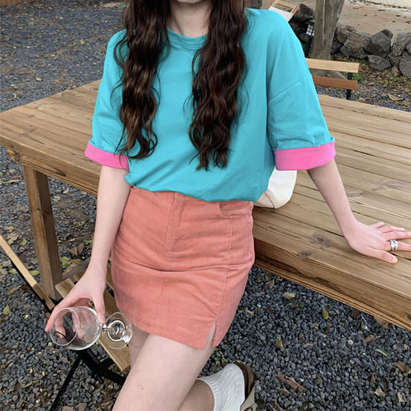 Happy In My Mind Oversized Tee - Vedlit