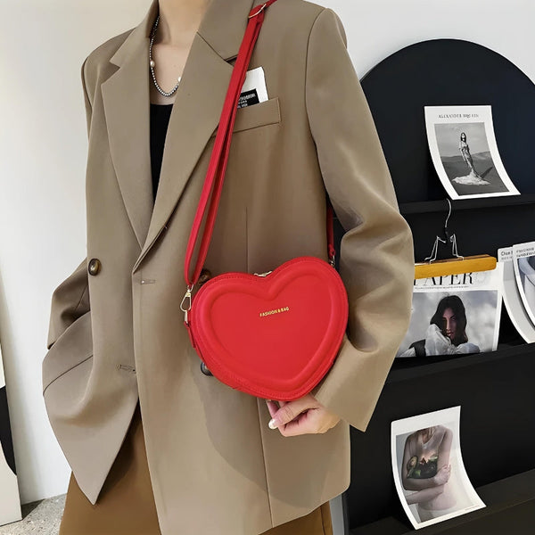 Heart Crossbody Bag - Vedlit