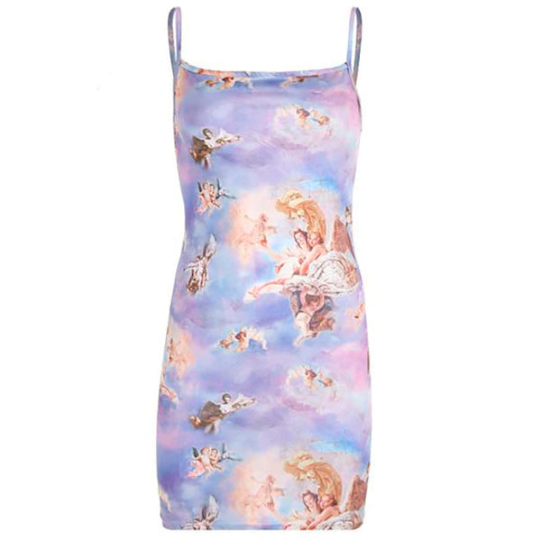 Heavenly Mini Slip Dress - Vedlit