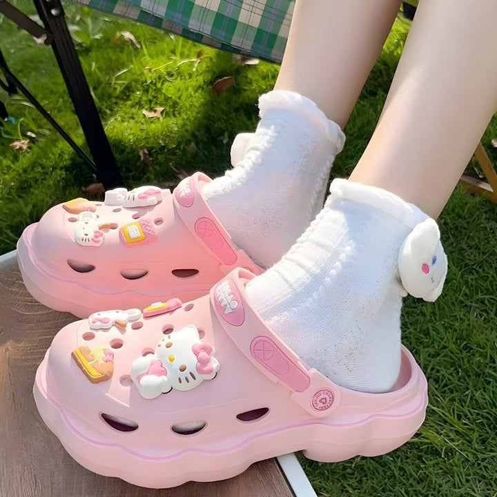 Hello Kitty Clog Slippers - Vedlit