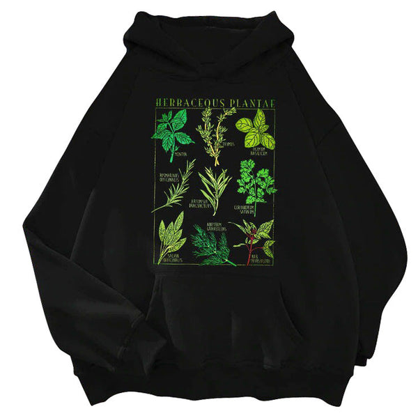 Herbaceous Plantae Hoodie - Vedlit