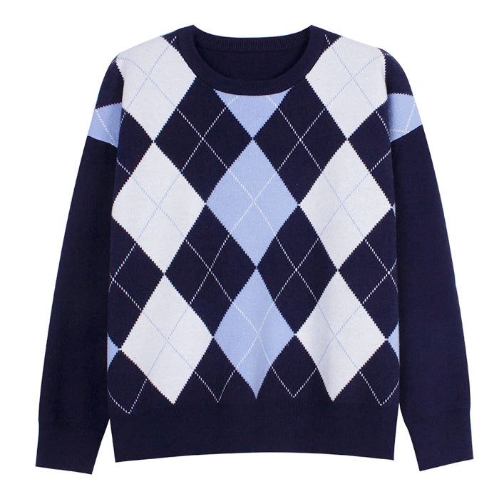 High School Argyle Jumper - Vedlit