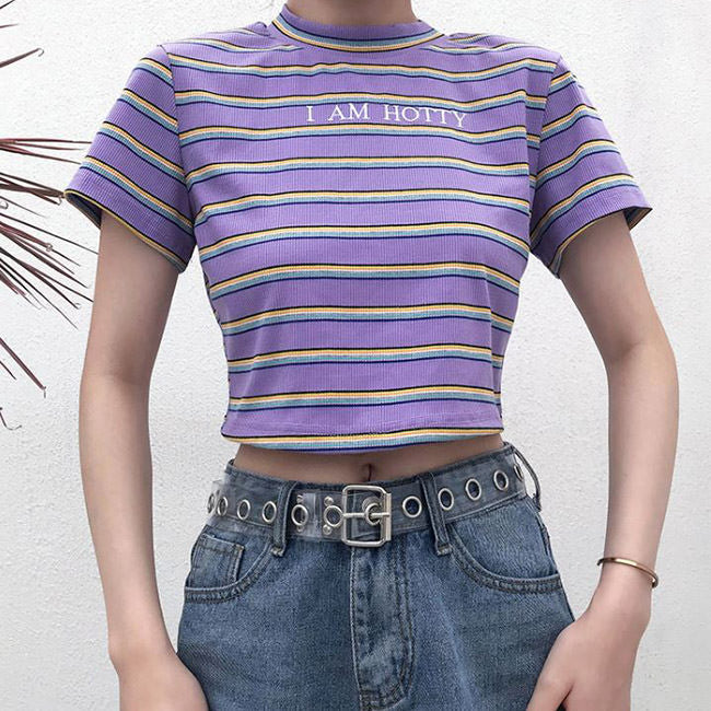Hotty Crop Tee - Vedlit