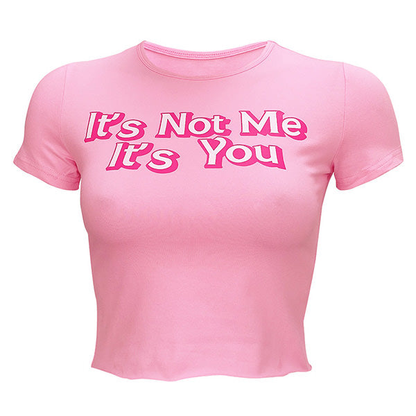 It's You Cropped Tee - Vedlit