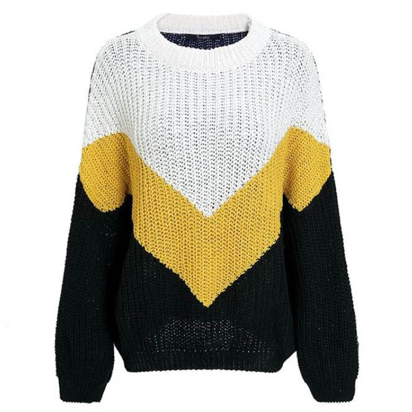 Jumper in Block Stripe - Vedlit