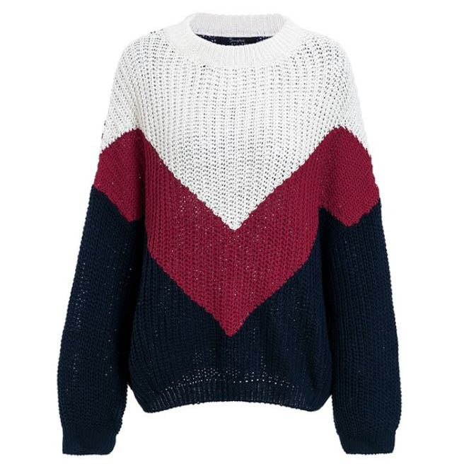 Jumper in Block Stripe - Vedlit