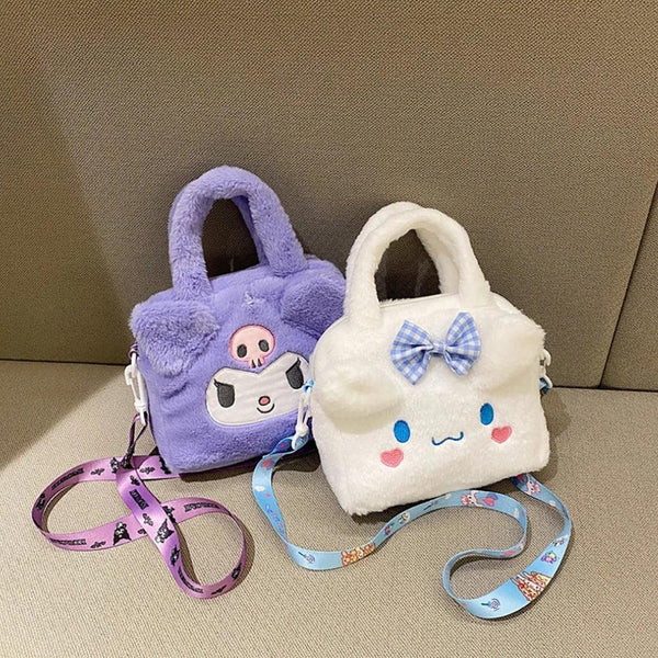Kawaii Fluffy Sanrio Handbag - Vedlit