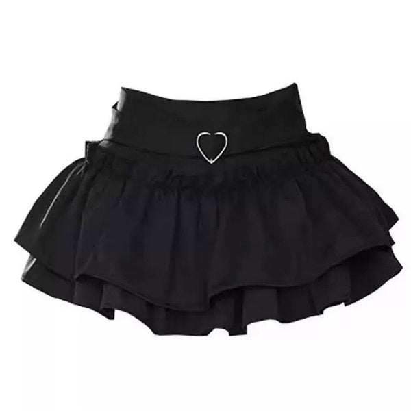 Flirty Babe Ruffle Skirt - Vedlit