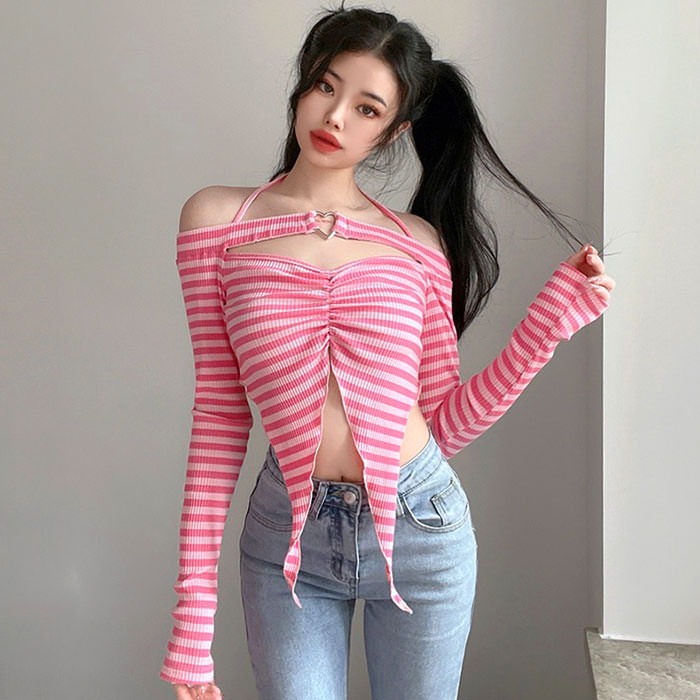 Like It's 2007 Striped Top - Vedlit