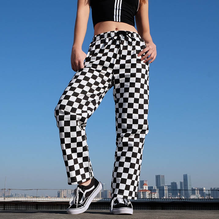 Lydia Checkered Pants - Vedlit