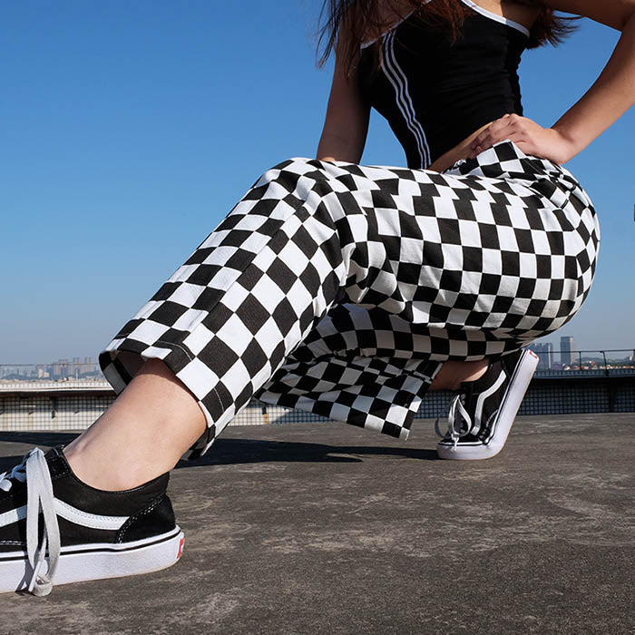 Lydia Checkered Pants - Vedlit