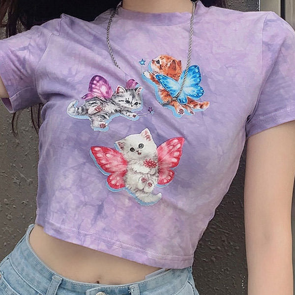 Magic Kitty Crop Top - Vedlit