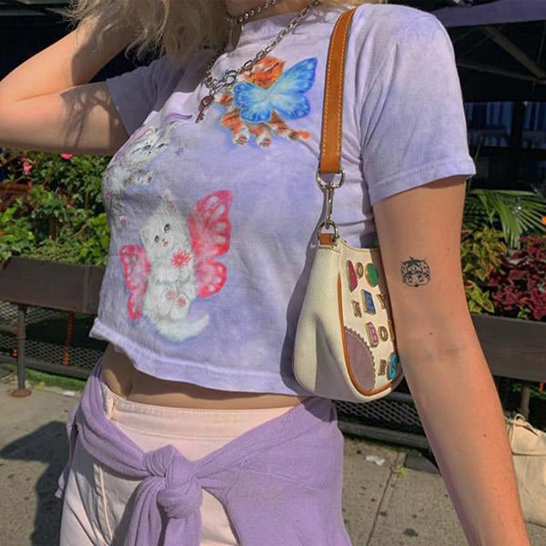 Magic Kitty Crop Top - Vedlit