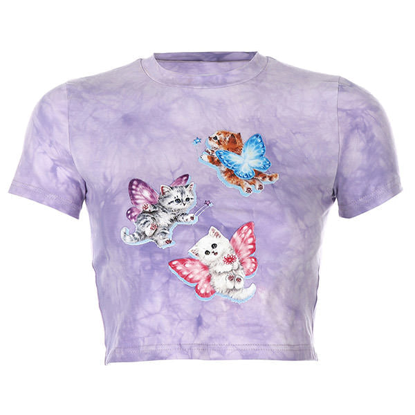 Magic Kitty Crop Top - Vedlit