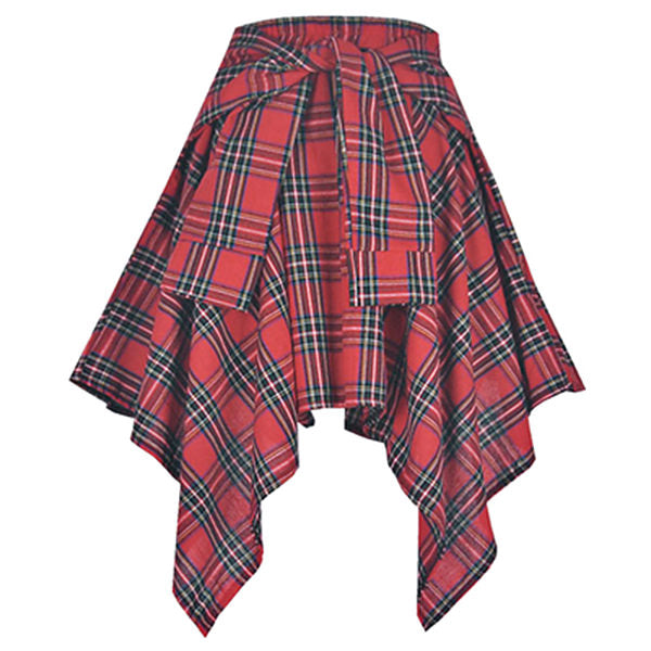 Nevermind Plaid Skirt - Vedlit