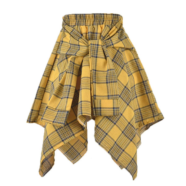 Nevermind Plaid Skirt - Vedlit