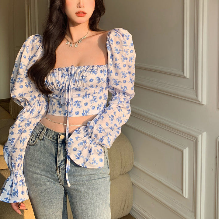 Now Forever Floral Crop Top - Vedlit