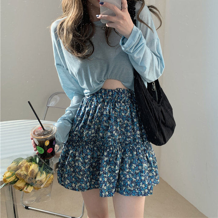 Garden Party Mini Skirt - Vedlit