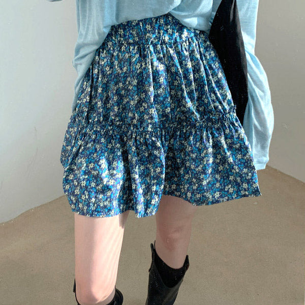 Garden Party Mini Skirt - Vedlit
