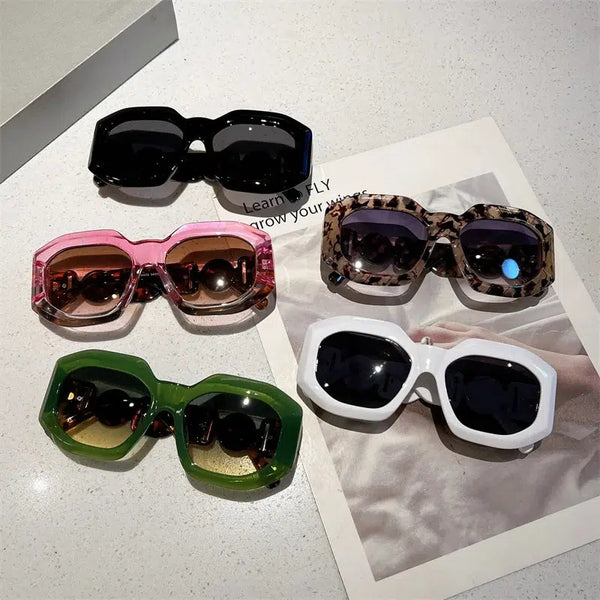 Oversized Square Sunglasses - Vedlit