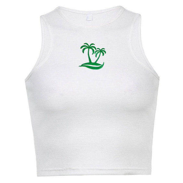 Palm Bay Embroidered Top - Vedlit