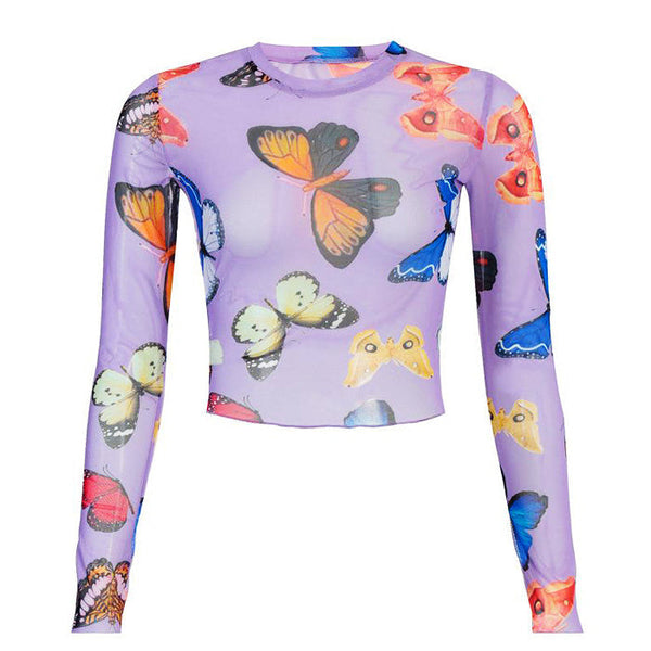 Papillons Mesh Top - Vedlit