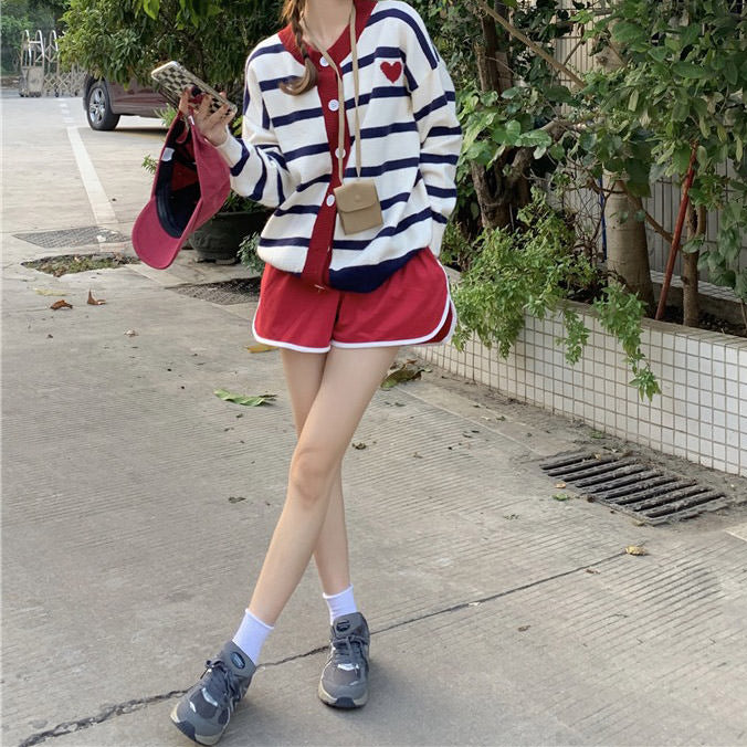 Paris Striped Cardigan - Vedlit