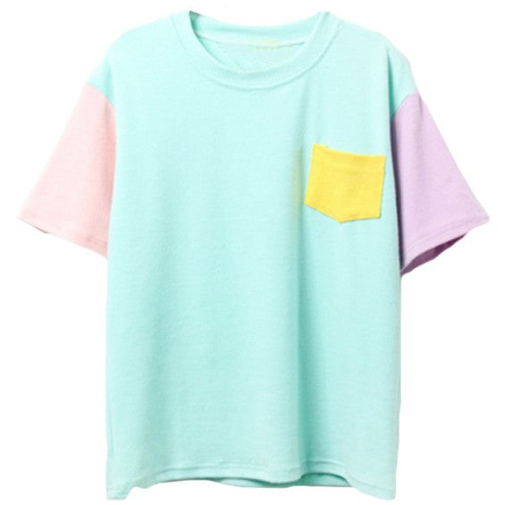 Pastel Combo T-Shirt - Vedlit