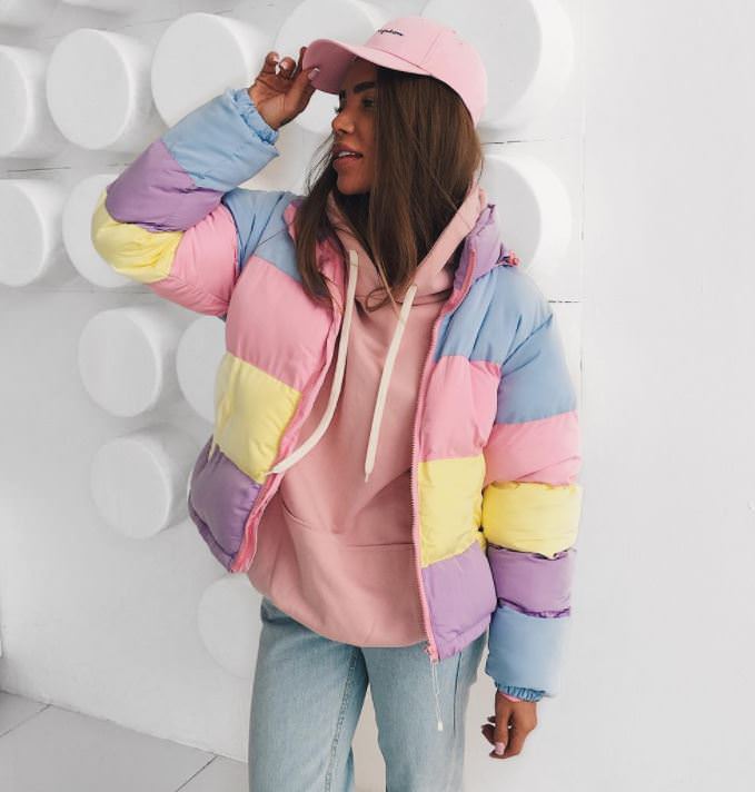 Pastel Padded Jacket - Vedlit