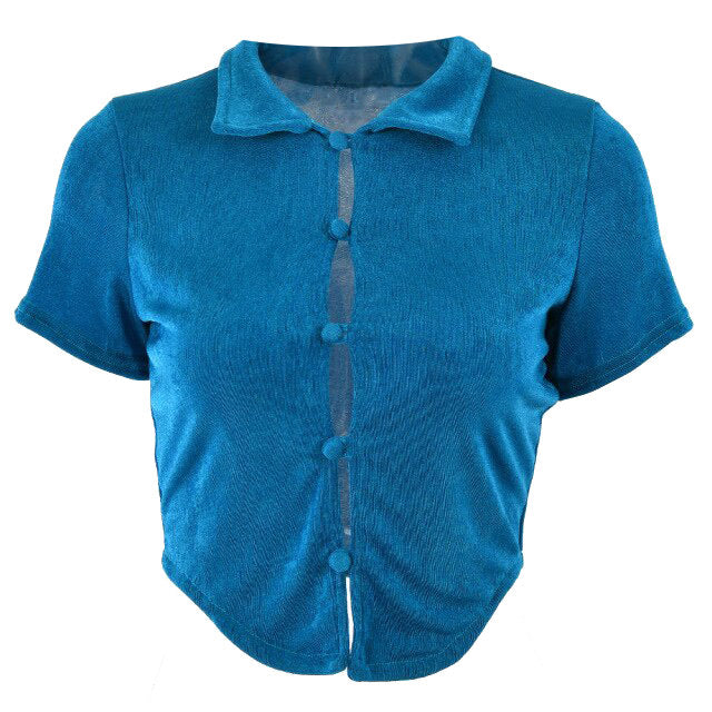 Personal Growth Velvet Top - Vedlit