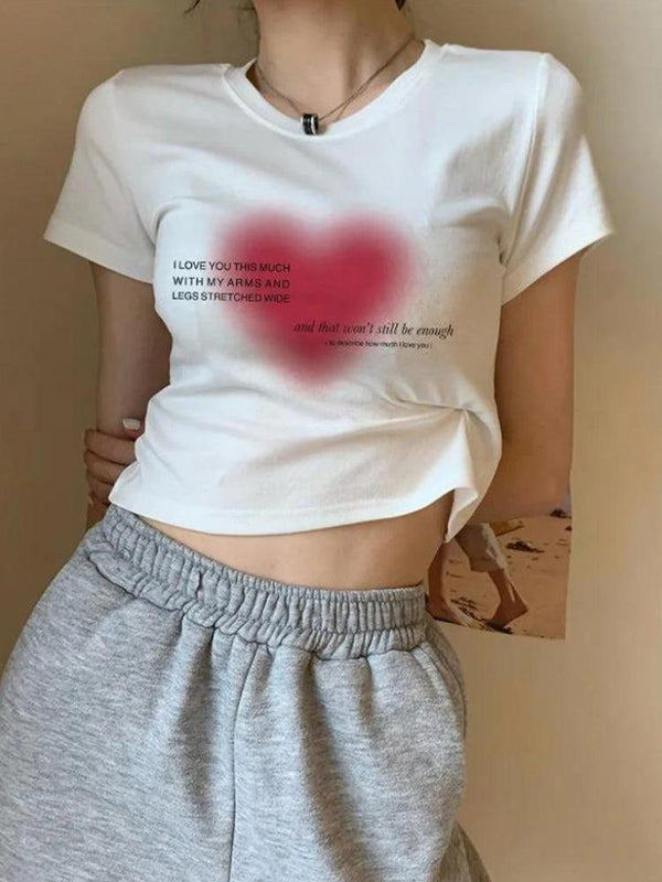 Pink Heart Aura Tee - Vedlit