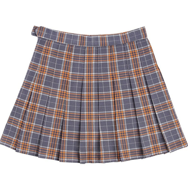 Plaid Mini Skirt - Vedlit