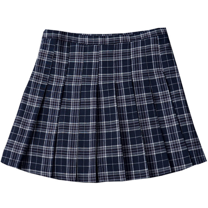 Plaid Mini Skirt - Vedlit