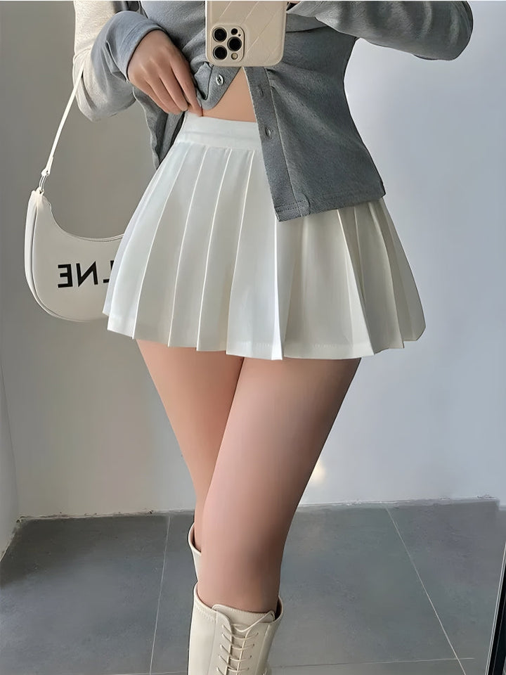 Pleated Tennis Mini Skirt - Vedlit