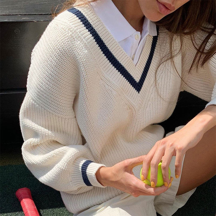 Preppy Knit Jumper - Vedlit