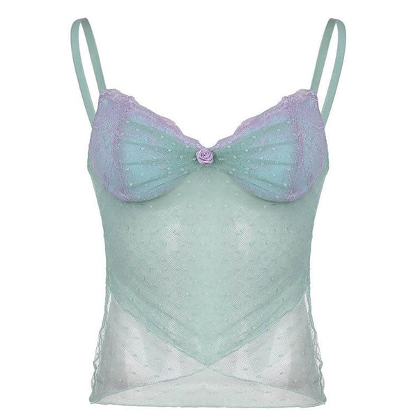 Princess Mood Baby Blue Tank Top - Vedlit
