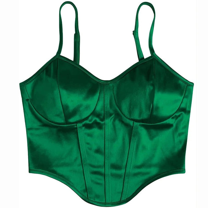 Princess Mood Satin Corset Top - Vedlit