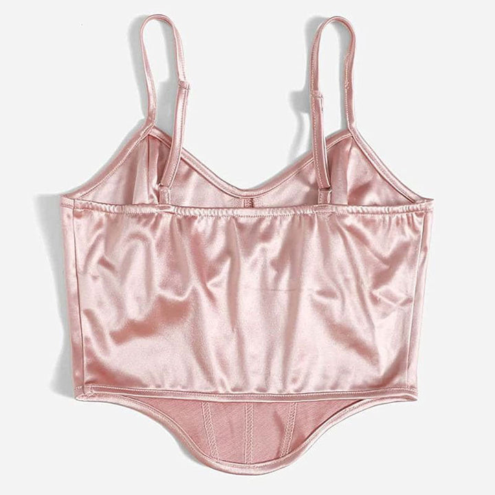 Princess Mood Satin Corset Top - Vedlit