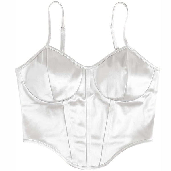 Princess Mood Satin Corset Top - Vedlit