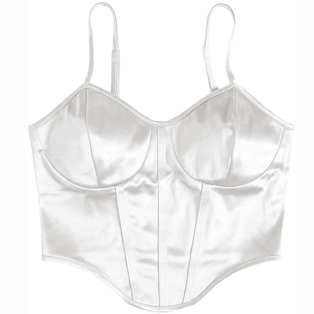 Princess Mood Satin Corset Top - Vedlit