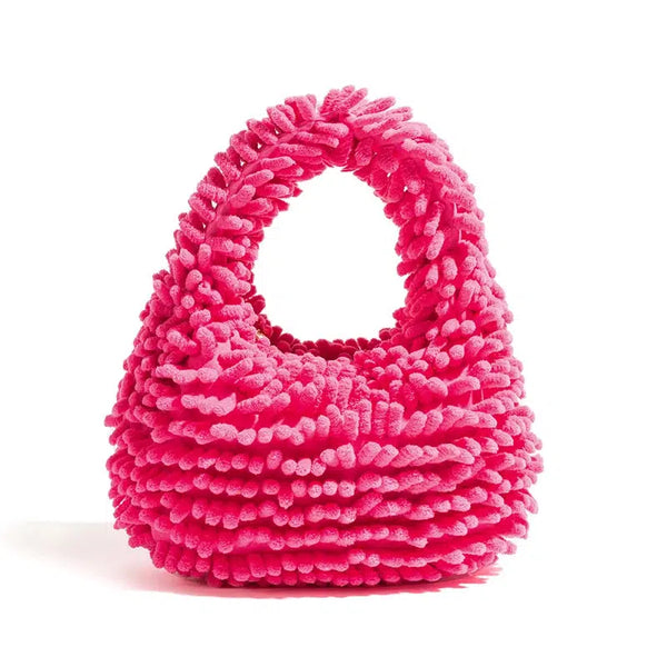 Rainbow Plush Handbag - Vedlit