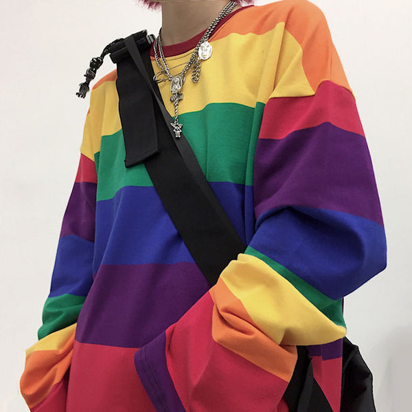 Rainbow Long Sleeve Top - Vedlit