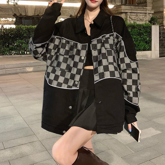 Reflective Checker Jacket - Vedlit