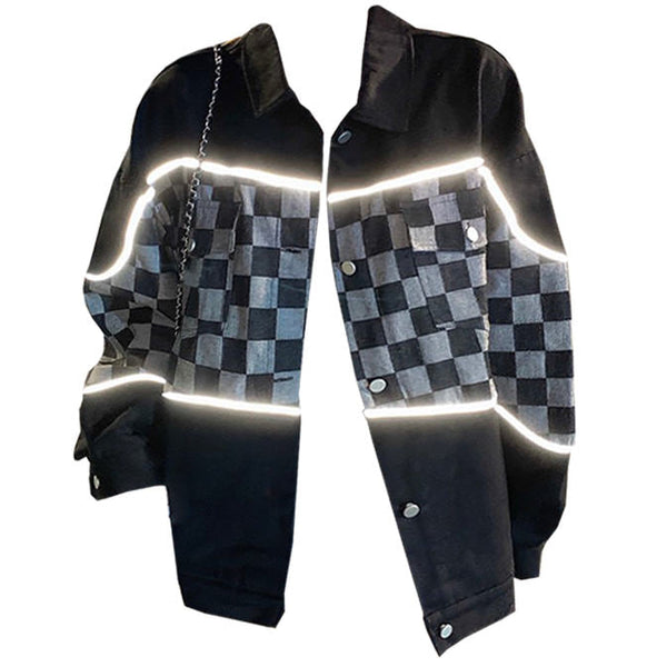 Reflective Checker Jacket - Vedlit