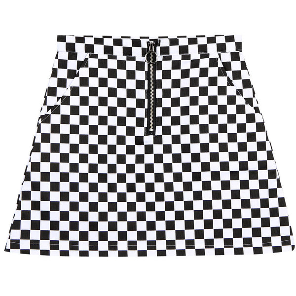 Checker Skirt - Vedlit