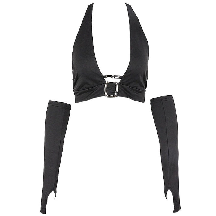 Risk Business Top & Arm Gloves Set - Vedlit
