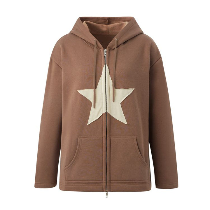 Skater Girl Star Hoodie - Vedlit